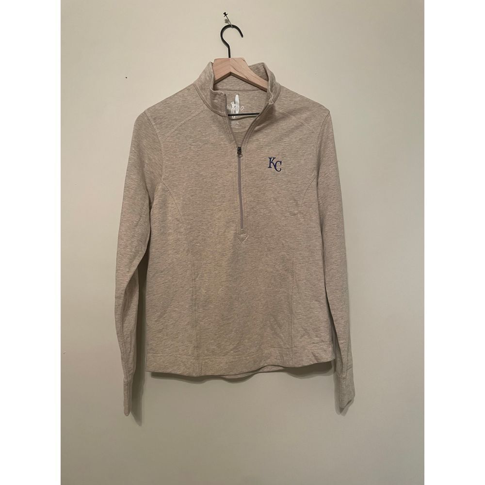 New Johnnie-O Men’s KC Kansas City 1/4 Zip Medium